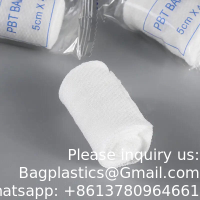 Eerste Hulp Verband van hoge kwaliteit Dikke steriele chirurgische gaas Cohesive Crepe Elastische medische gaas rol