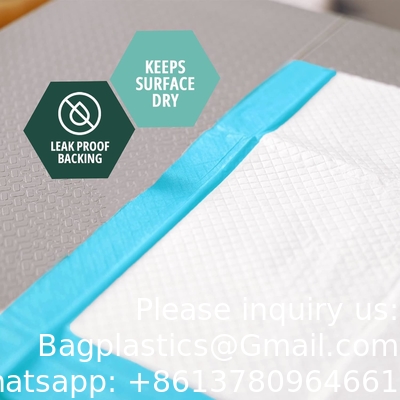 Eenmalige onderkussens Ultra Absorberende Ondekussens Baby Volwassen Huisdier Bedkussens Worry Free Overnight Protection Non-Skid Multiple