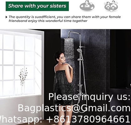 Eenmalig spa-body wrap sauna badrok verstelbare badjas ademende jurken voor vrouwen schoonheidssalon, zonnebaden, tatoeage
