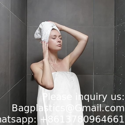 Eenmalige niet-geweven kimono Japan Mannen Vrouwen Kleding PP Materiaal Wit Zwart Kleding Haar Kleding Uniform Voor Massage Nylon