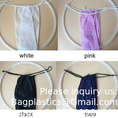 Pro Wegwerp niet-geweven G String Thongs Vrouwen G String Panties Voor Spa Wegwerp Bikini Panties