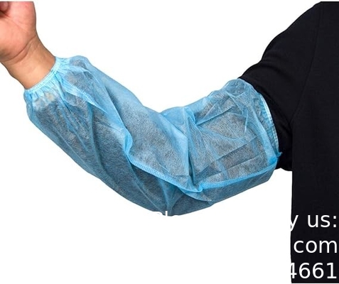 Eenmalige mouwen bedekken niet-geweven stoffen armmouwen beschermende mouwen 15 inch voor armen met elastische sluiting