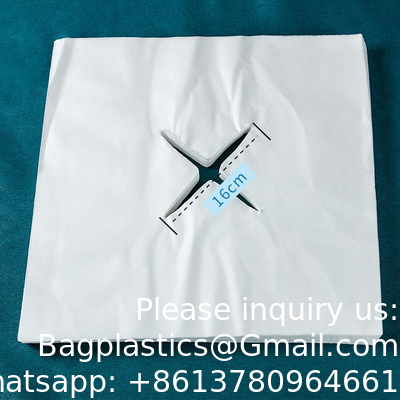 Massage Niet-geweven wegwerphanddoek met hoofdsteun Wegwerp schoonheidssalon Grot Massage Mat Kussen Handdoek