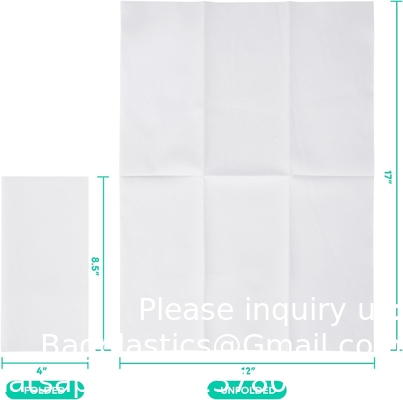 Eenmalige handdoeken voor badkamer, zacht en absorberend papier Gastenhanddoeken Eenmalige decoratieve badkamer handdoeken