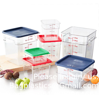 Keuken organisator opslag Plastic opslagcontainers voor voedsel opslag organisatie en opslag
