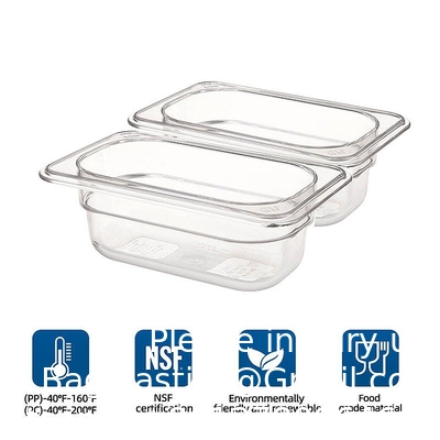 Commerciële apparatuur voor horeca en horeca Voedingsmiddelen Pan Restaurantenvoorzieningen Chafing Dish PC Gastronorm Pan Plastic Pan