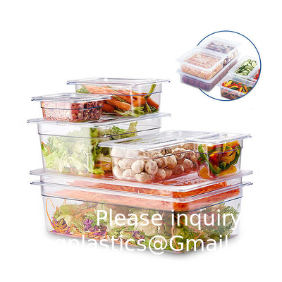 Commerciële apparatuur voor horeca en horeca Voedingsmiddelen Pan Restaurantenvoorzieningen Chafing Dish PC Gastronorm Pan Plastic Pan