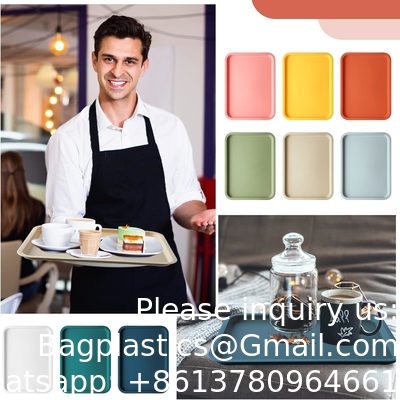 Plastic Fast Food Trays Bulk Restaurant Serving Trays Cafeteria Trays Grill Tray School Lunch Trays Rechthoekig