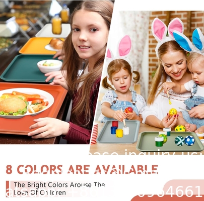 Plastic Fast Food Trays Bulk Restaurant Serving Trays Cafeteria Trays Grill Tray School Lunch Trays Rechthoekig