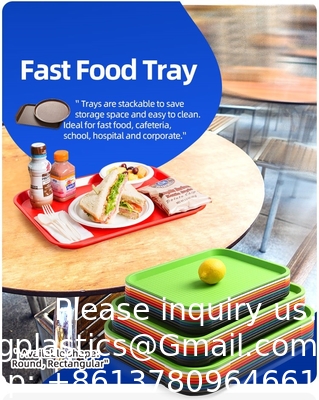 Organisator Tray Restaurant Serveren Trays Cafeteria Trays Grill Tray Fast Food Tray Rectangle Serveren Tray