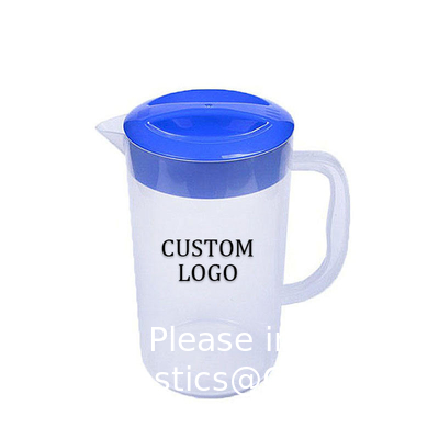 Plastic pot met deksel BPA-vrij milieuvriendelijke karafes mengdrankwaterpot limonade sap drank pot ijs