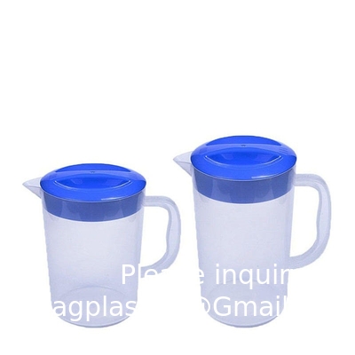 Plastic pot met deksel BPA-vrij milieuvriendelijke karafes mengdrankwaterpot limonade sap drank pot ijs
