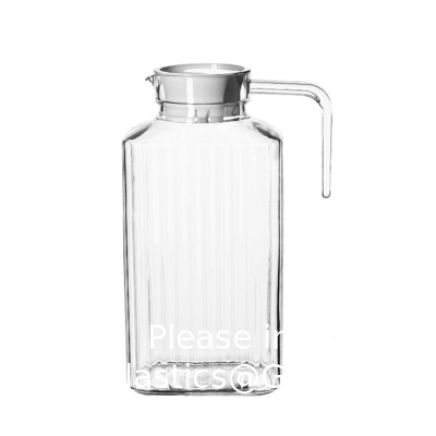 Hoogwaardige 1800 ml water karafe glazen sap kruk restaurantbenodigdheden, keukenbenodigdheden, hotelbenodigdheden