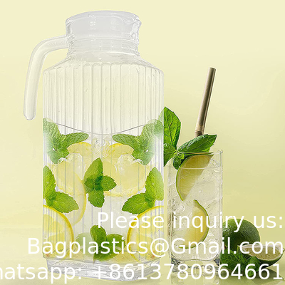 Hoogwaardige 1800 ml water karafe glazen sap kruk restaurantbenodigdheden, keukenbenodigdheden, hotelbenodigdheden
