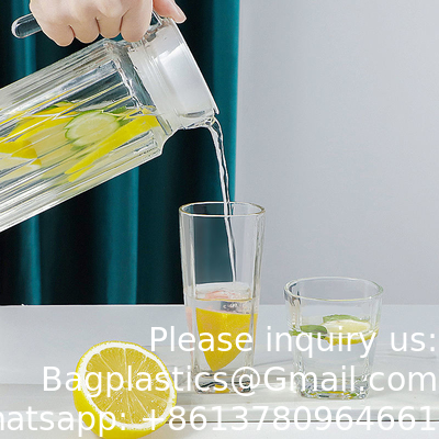 Hoogwaardige 1800 ml water karafe glazen sap kruk restaurantbenodigdheden, keukenbenodigdheden, hotelbenodigdheden