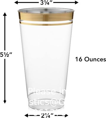 Fabrieksprijs Hoogwaardige Tumbler Cups In Bulk Juice Beverage Glassen Drinken Plastic herbruikbare cups