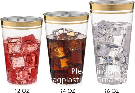 Fabrieksprijs Hoogwaardige Tumbler Cups In Bulk Juice Beverage Glassen Drinken Plastic herbruikbare cups