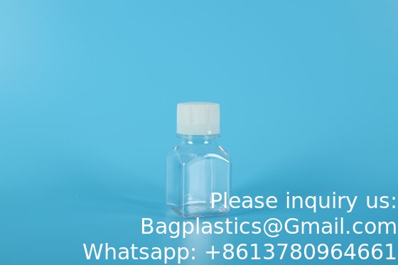 Laboratoriumbenodigdheden voor reagensflessen PETG 5 ml, 10 ml, 30 ml, 60 ml, 125 ml steriele kunststofcelcultuurmedium reagensfles
