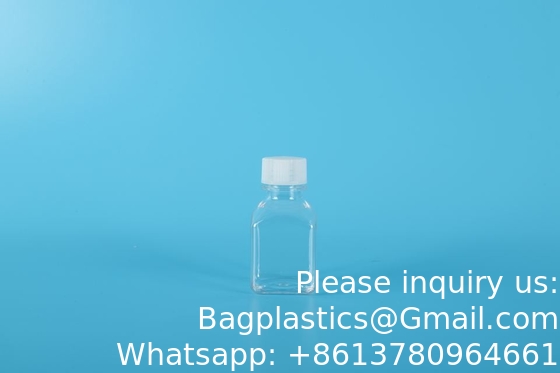 Laboratoriumbenodigdheden voor reagensflessen PETG 5 ml, 10 ml, 30 ml, 60 ml, 125 ml steriele kunststofcelcultuurmedium reagensfles