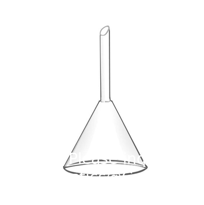 Glasfunnel Korte stam Borosilicaat glas laboratoriumfilterfunnel, 120 mm diameter en stamlengte