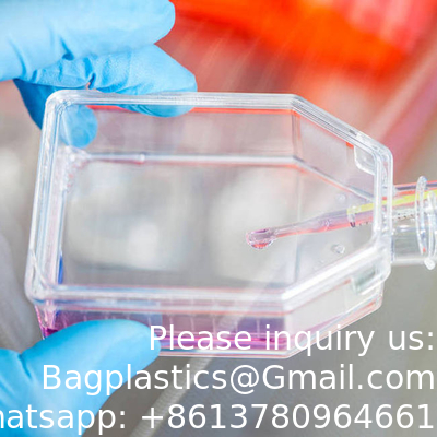 T25 T75 T175 Laboratorium Plastic Steriele wegwerpcultuur media Flask Celleweefselcultuur Flask Flatte