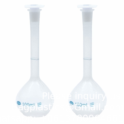 100 ml Plastic Laboratory Volumetric Measuring Flasks met Snap Caps Measuring Flask Hittebestendige voor laboratorium
