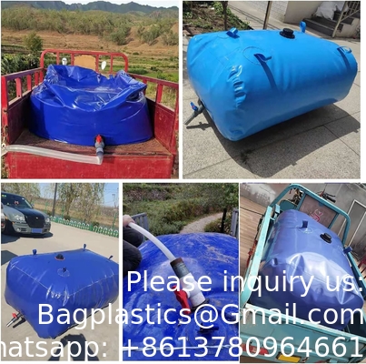 Watertank opvouwbare opslagcontainer zak blaas klep voor kamperen RV droogtebestendige brandbestrijding