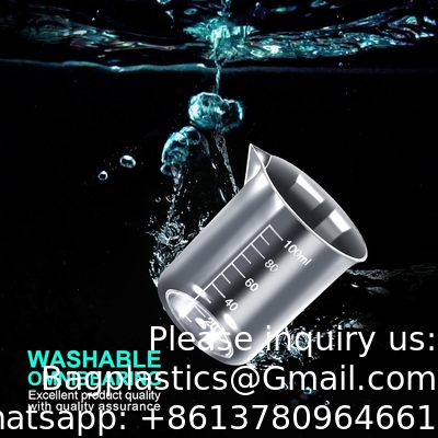 Plastic gegradueerde cilinders&amp; Plastic Beakers, Plastic gegradueerde cilinders 10ml 25ml 50ml 100ml 250ml &amp; 5pcs