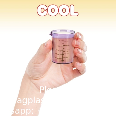 Chemie Glas Set, 4 Plastic Laboratory Glasses, Grappige Wetenschappelijke Geschenken, Cool Chemie Graduatie Gag Gift