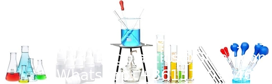 Laboratorium Medische Wetenschappen Glasstok 12&quot; Lengte Roerstok Glas Roerstokken Roerstok met beide ronde uiteinden