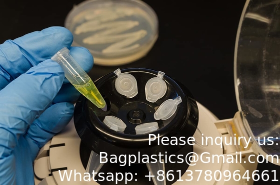 EO Steriele 1,5 ml Polypropyleen gegradueerde microcentrifugebuizen met snap cap Duurzame microcentrifuge laboratoriumbuizen
