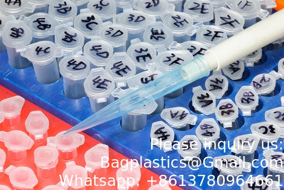 EO Steriele 1,5 ml Polypropyleen gegradueerde microcentrifugebuizen met snap cap Duurzame microcentrifuge laboratoriumbuizen