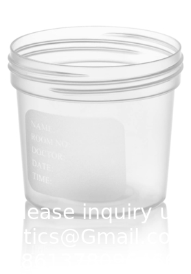 Voorraad Probeeltjesbekers met deksels-lekkestoorend deksel- hoge kwaliteit latexvrije polypropyleen plastic- niet-steriele- 25 4 oz