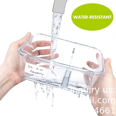 1000 Vrieslabels water-oliebestendige met perforatielijn voor containers potten Pantry Organizati