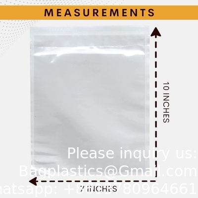 100 Pakket 7&quot;x10&quot; Verzendlabelmouwen - Verpakking Slip Envelope Tassen met zelfklevende peeling &amp; Seal