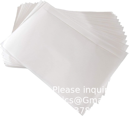 Product 7.5&quot; x 5.5&quot; helder kleefmiddel Verpakkingslijst / Verzendetiket Enveloppen (200 verpakkingen)