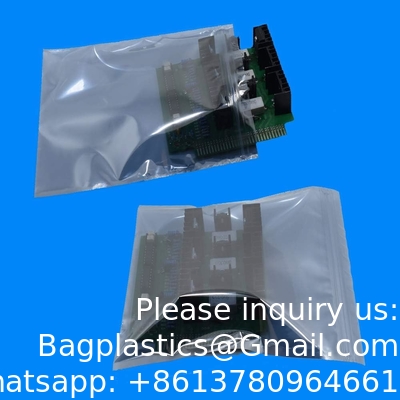 Anti-statische hervergrendelbare zakken, 5,9 x 7,9 inch Plastic Static Free Bag voor moederbord SSD HDD Computer Electronic