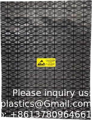 Open top antistatische zak, 10pcs 12X16in/30x40cm Grote ESD antistatische zakken voor moederbord videokaart LCD-scherm
