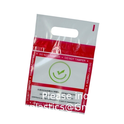 Gepaste logo Grootte ICAO Vervaardiger Tamper Proof Bewijszakken Beveiliging Verzegeld Winkelen Steb Duty Free