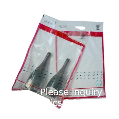 Gepaste logo Grootte ICAO Vervaardiger Tamper Proof Bewijszakken Beveiliging Verzegeld Winkelen Steb Duty Free