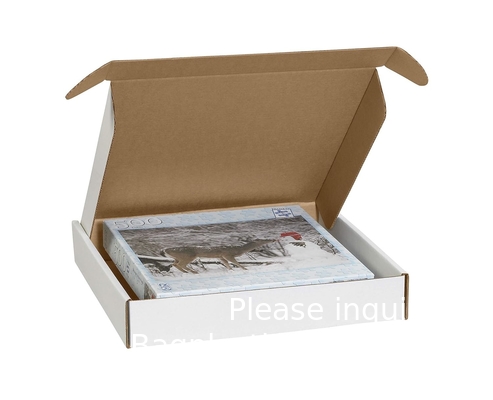 Kraft-gegolfde gegolfde kartonnen brievenbussen, 10&quot; x 4&quot; x 4&quot;, verpakking van 50, breekbestendig, voor verzending, verzending