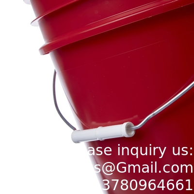 Emmer met Gamma Seal deksel, HDPE, Red Food Grade BPA-vrij 5 gallon emmer emmercontainer met Gamma Seal deksel