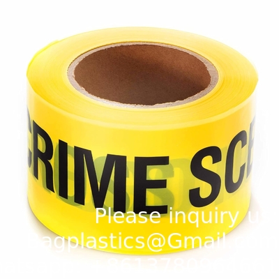 Voorzichtigheid, politie of bio-gevaar High Visibility Tape. Halloween Decor Tape voor spookhuizen.