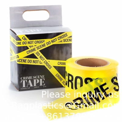 Voorzichtigheid, politie of bio-gevaar High Visibility Tape. Halloween Decor Tape voor spookhuizen.