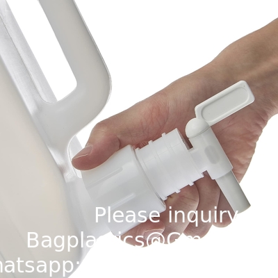 5 Gallon Plastic Dispenser Carboy met Spigot, HDPE, Natural Gallon Dispenser vervanging kraan vervanging Cap