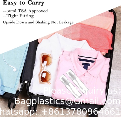 Sprayfles Plastic sprayfles 3.4 oz/100 ml 2pack make-up setting sprayer TSA goedgekeurd lege cosmetica hervulbaar