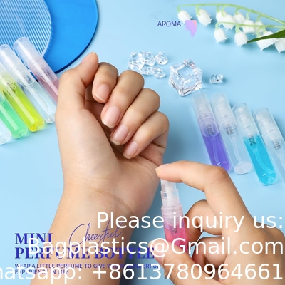 3 ml Mini Sprayfles, 10 verpakkingen 3 ml Mini Clear Plastic Sprayfles Leeg, fijn mistig Hervulbaar Mini Parfumfles