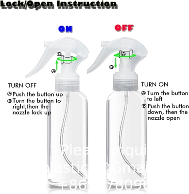 Kleurrijke plastic spuitfles voor haar Premium lekvrije reisflessen UV-bescherming BPA-vrij Multi-purpose