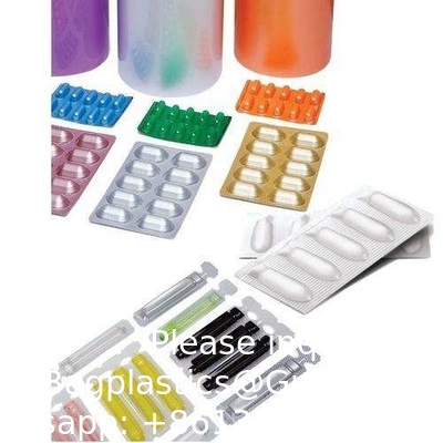 Hoge kwaliteit tablet capsule medische kwaliteit PVC-film 0,3 mm Duidelijke PVC-film Farmaceutische film PVC/ PET gelamineerde film