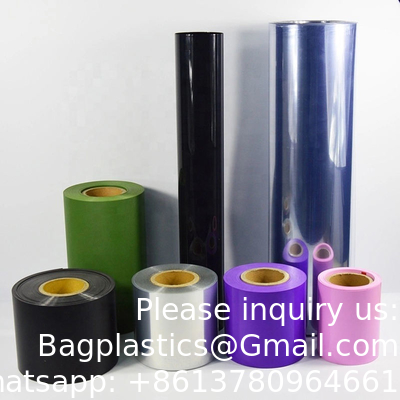 Hoge kwaliteit tablet capsule medische kwaliteit PVC-film 0,3 mm Duidelijke PVC-film Farmaceutische film PVC/ PET gelamineerde film
